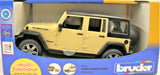1/16 BRUDER TOY JEEP WRANGLER UNLIMITED RUBICON