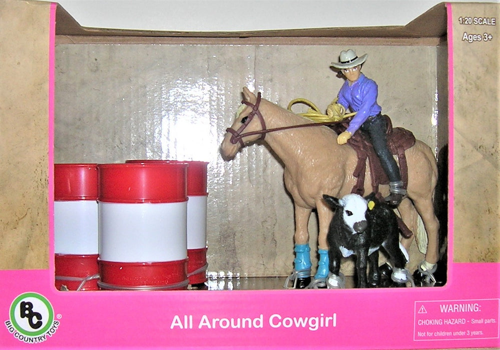 1/20 BIG COUNTRY TOY ALL AROUND COWGIRL