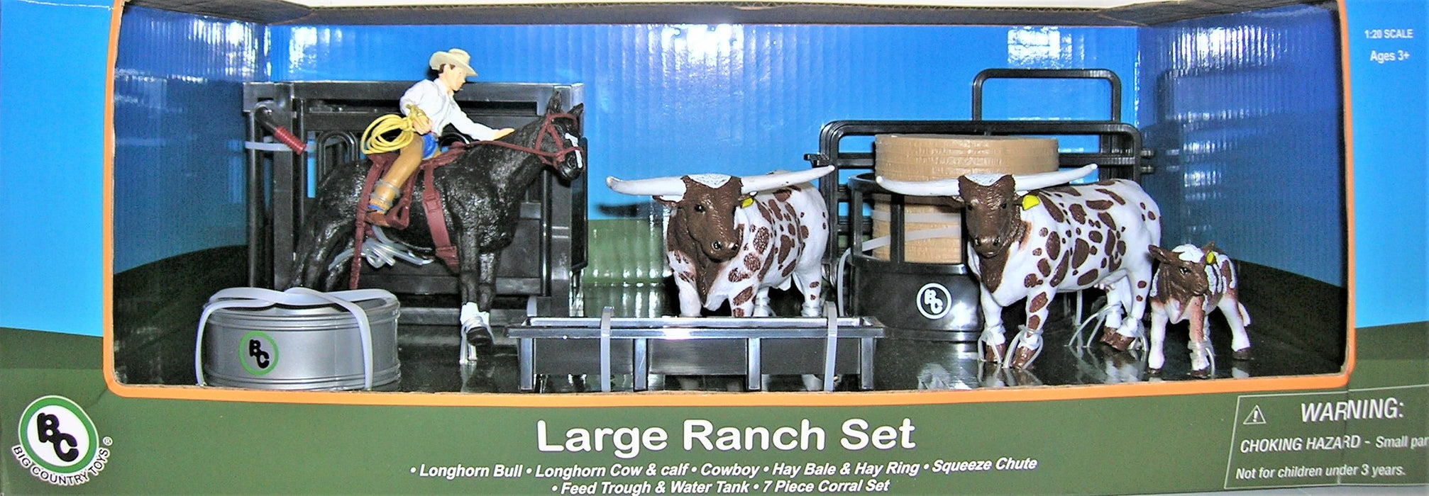 1/20 BIG COUNTRY TOY LARGE RANCH SET