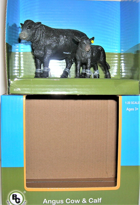 1/20 BIG COUNTRY TOY ANGUS COW/CALF