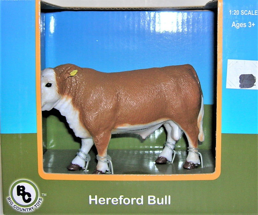 1/20 BIG COUNTRY TOY HEREFORD BULL