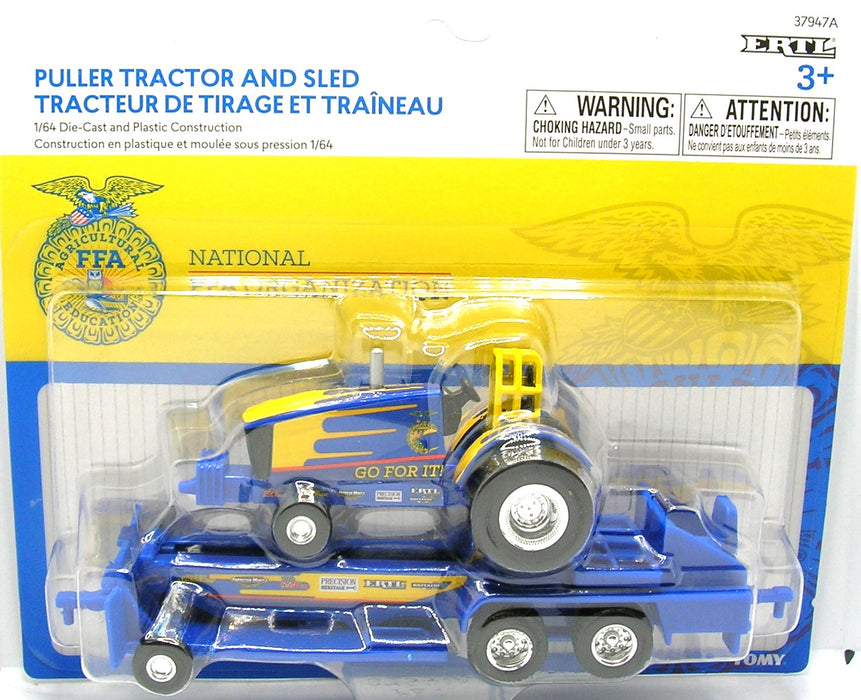 1/64 FFA PULLER TRACTOR AND SLED GO FOR IT