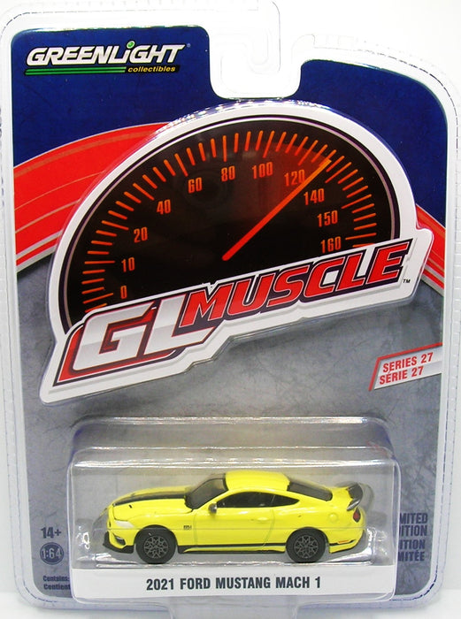 1/64 GREENLIGHT TOY 2021 FORD MUSTANG MACH 1 GL MUSCLE SERIES27