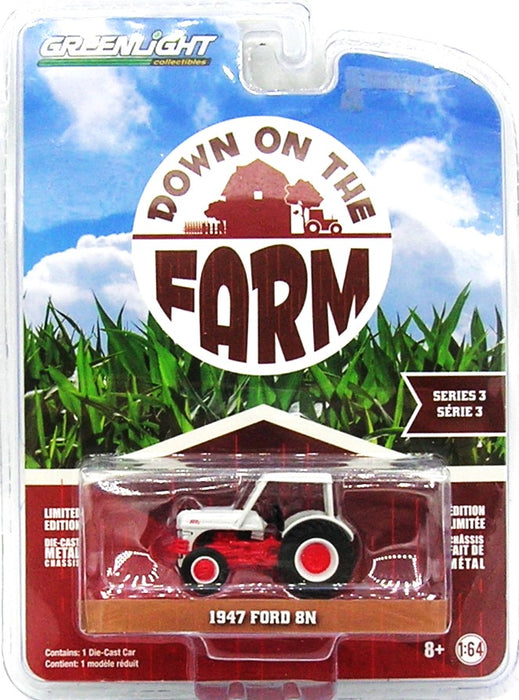 1/64 GREENLIGHT TOY 1947 FORD 8N TRACTOR *RETIRED****