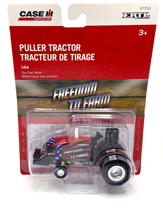 1/64 CASE IH FREEDOM TO FARM PULLER TRACTOR**RETIRED**